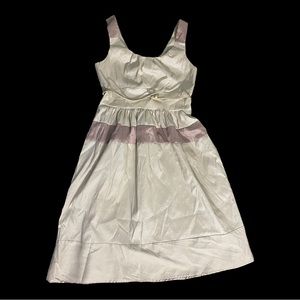 Oleg Cassini Belted Waist Dress-See Measurements